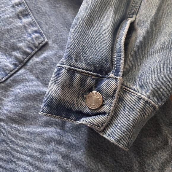 AS IS NN07 Mens Denim Jacket Peter 1816 XL Blue Jeans Shacket 299 No Nationality - Picture 6 of 10